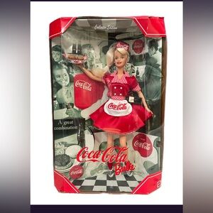 Collectors Edition Coca-Cola Barbie doll